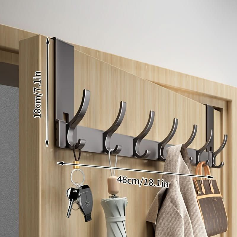 BowLift | OVER-THE-DOOR HOOK – Space-saving door hook made of aluminum for stylish storage