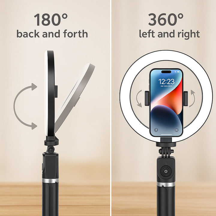 Ring Light with Remote Control & Tripod – 3 Color Temperatures – P220-Q | Bowlift