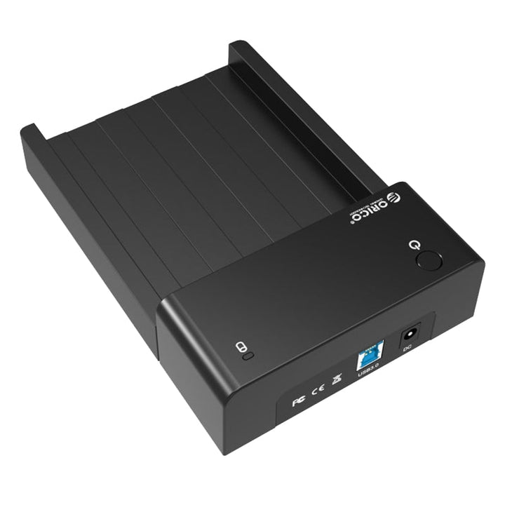 BowLift | ORICO 6518US3 USB 3.0 Type-B 2.5 / 3.5 Inch Tool-less HDD Docking Station External Storage Enclosure Hard Drive Box (Black)