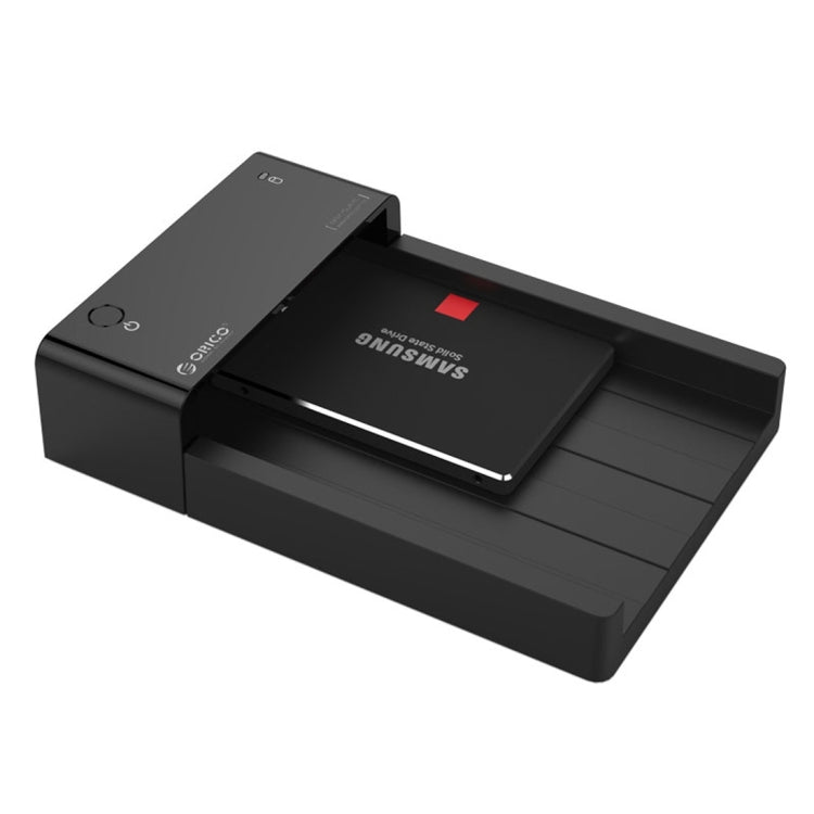 BowLift | ORICO 6518US3 USB 3.0 Type-B 2.5 / 3.5 Inch Tool-less HDD Docking Station External Storage Enclosure Hard Drive Box (Black)