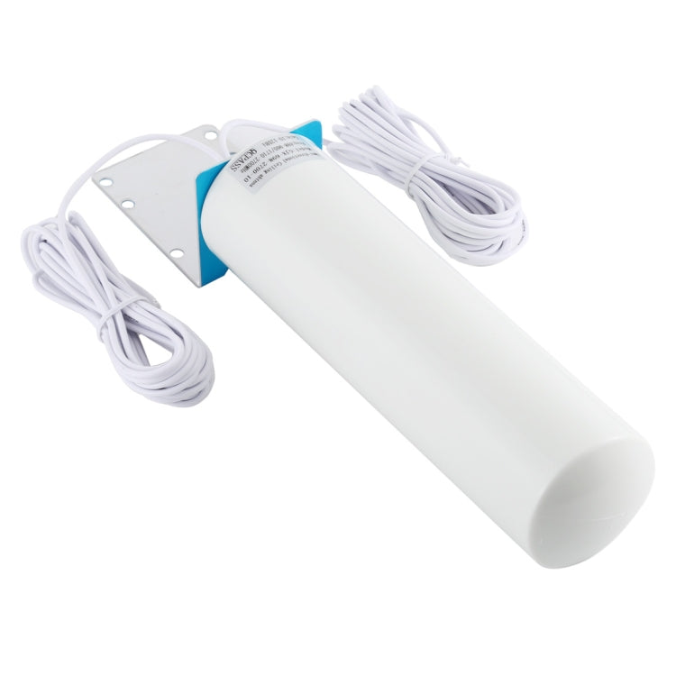 BowLift | 4G LTE WiFi 12DBi Omni Outdoor Antenna with CRC9 male (White)