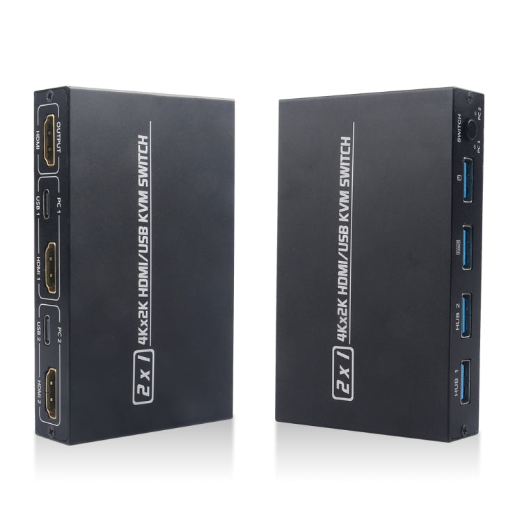 BowLift | AM-KVM201CL 2x1 4Kx2K HDMI / USB / KVM Switch