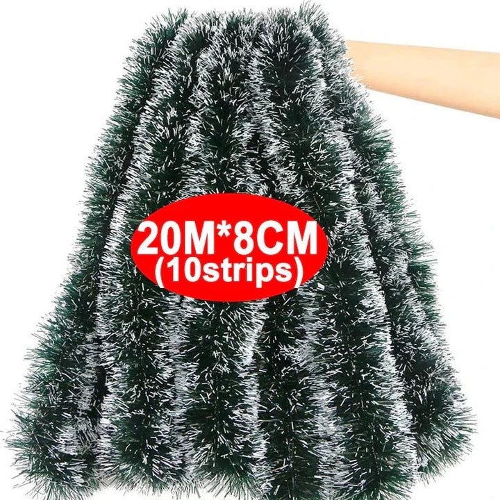 BowLift | Premium Green Decorative Ribbon for Wreaths and Christmas Tree Decoration