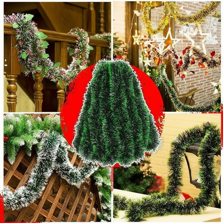 BowLift | Premium Green Decorative Ribbon for Wreaths and Christmas Tree Decoration