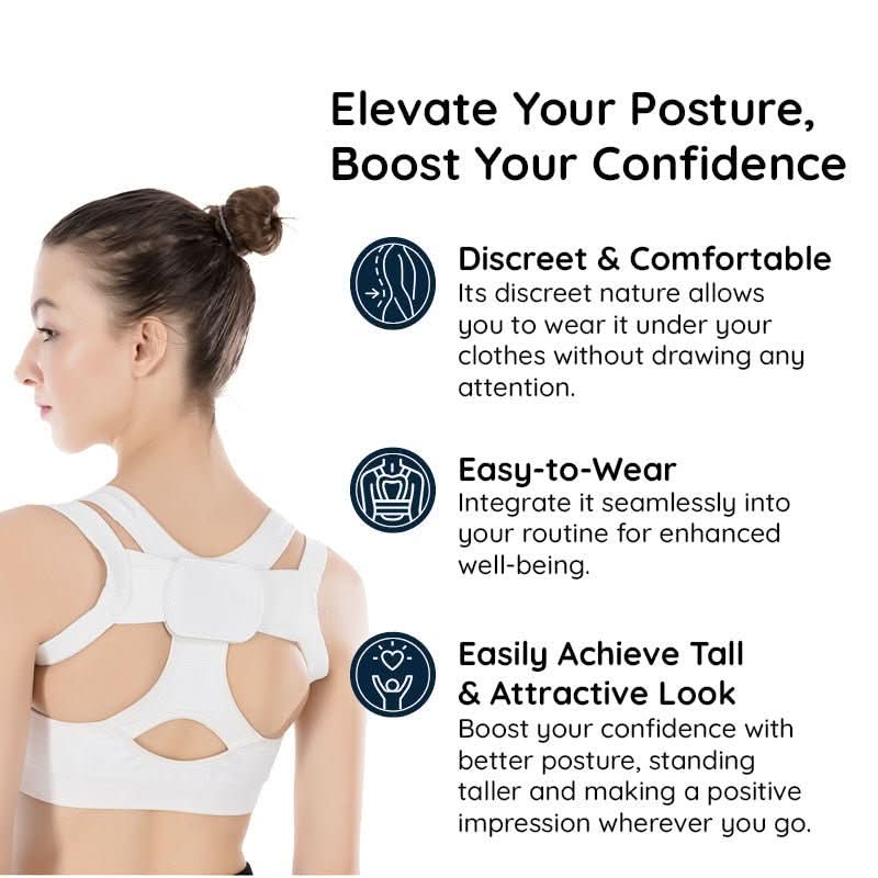 BowLift | Invisible posture corrector for back, shoulders & neck