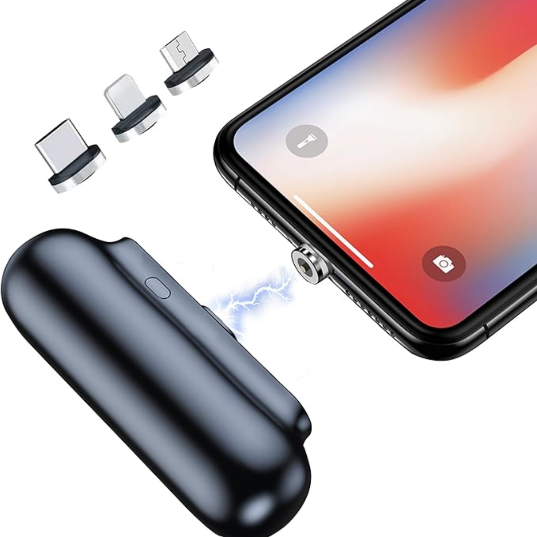 BowLift | Universal Magnetic Mini Power Bank – Stay Charged Anywhere!