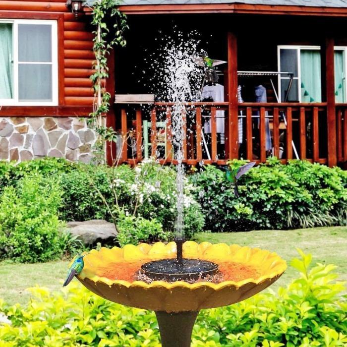 BowLift | Sophia AquaGlow Solar Fountain – Charming Garden Decoration Fountain