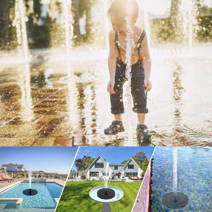 BowLift | Sophia AquaGlow Solar Fountain – Charming Garden Decoration Fountain