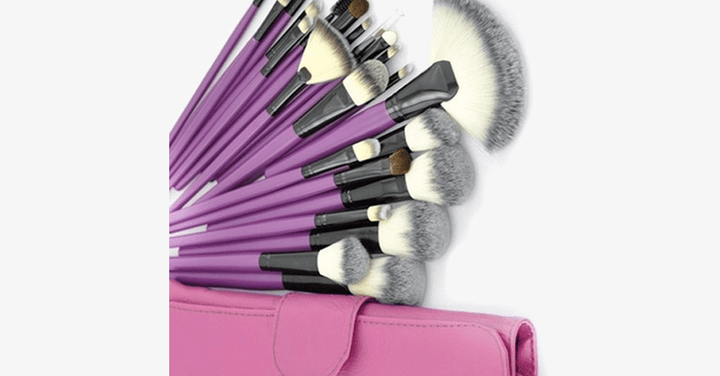 BowLift | Purple Tulip 24-piece Brush Set