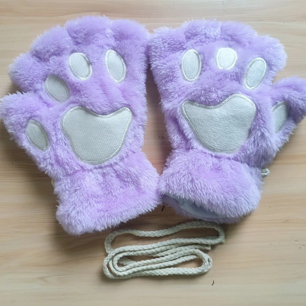 BowLift | Soft cat mittens for cozy winter joy