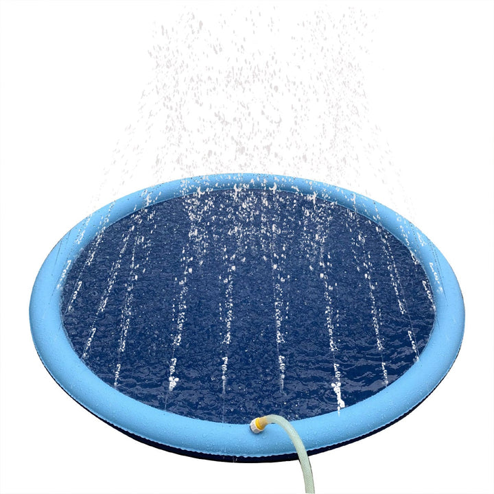 BowLift | PawSplash Dog Bath – Inflatable Water Mat with Sprayers for Pets