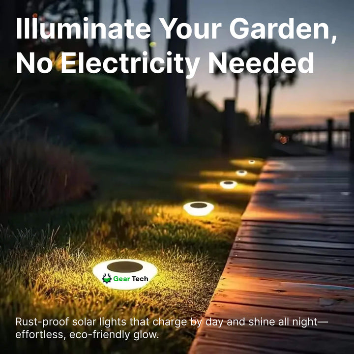 BowLift | Solar-Powered Garden Lights | Rust-Proof, Weatherproof & Ideal for Year-Round Outdoor Use