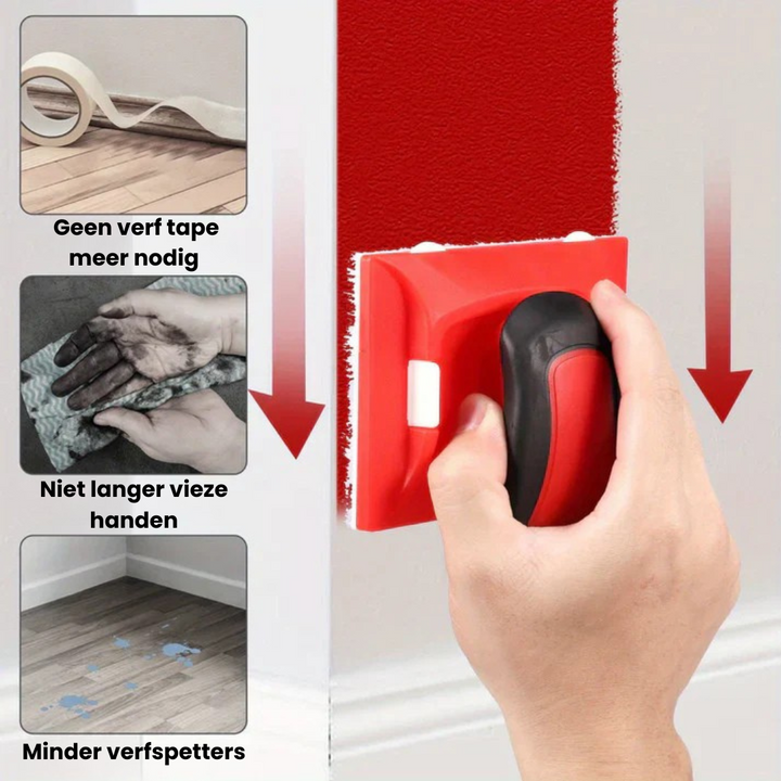 PaintMaster Precision Painting Tool – Crisp Edges without Painter's Tape (Incl. 3 Free Pads) | Bowlift