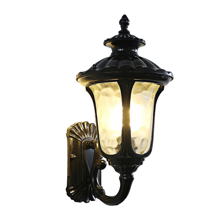 BowLift | Waterproof Retro Outdoor Wall Lamp Frosted Glass