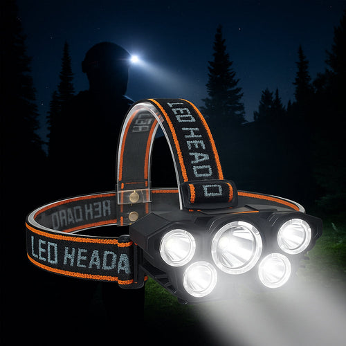 Headlamp 300 Lumen 180° adjustable angle – 4 lighting modes | Bowlift