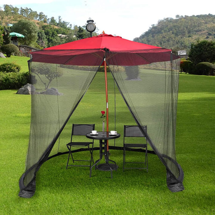 BowLift | Patio Umbrella Mosquito Net