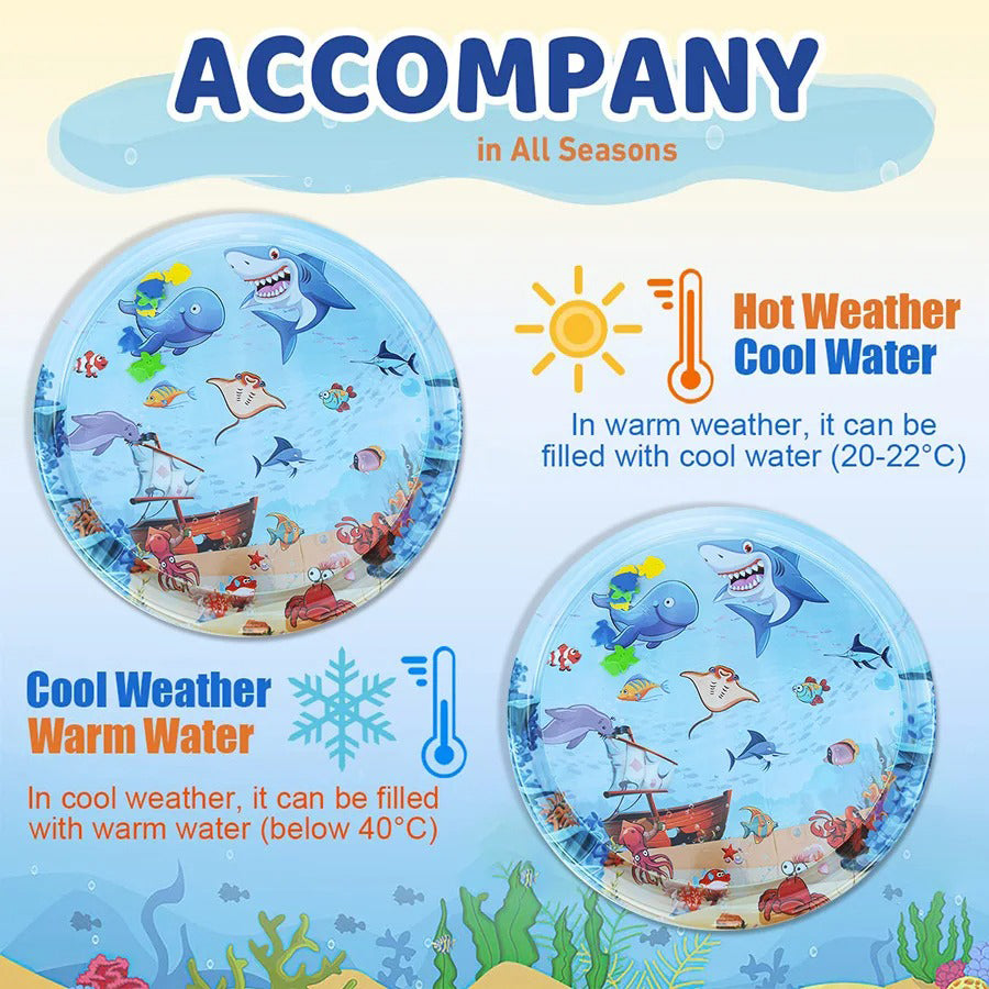PawTide Cooling Water Bed for French Bulldogs – Summer Relief Pet Mat | Bowlift