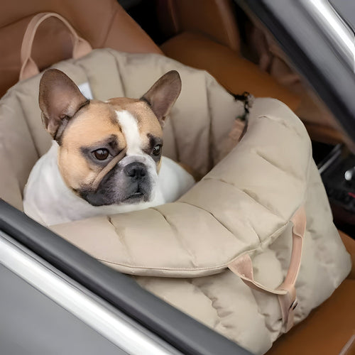BowLift | Lightweight dog carrier bag with warm lining & safety belt for on the go