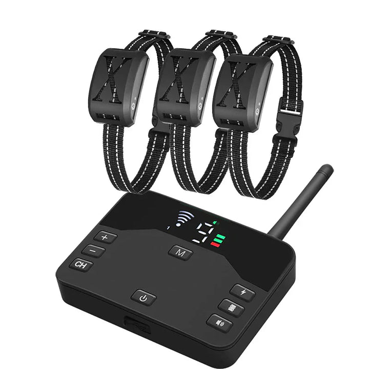 BowLift | Wireless Dog Fence System with Adjustable Waterproof Collar – Up to 240 Metres Range