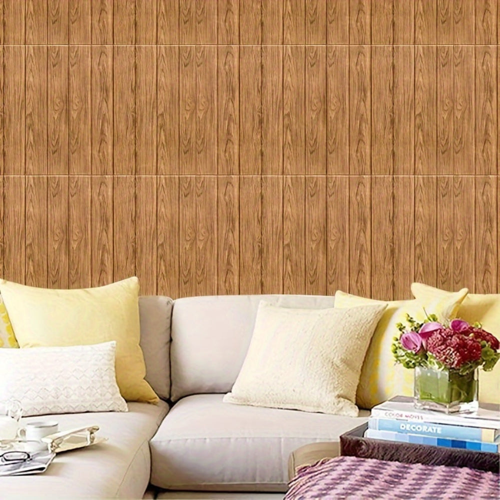 BowLift | Peel and Stick Wall Panels Rustic Wood Waterproof Decor