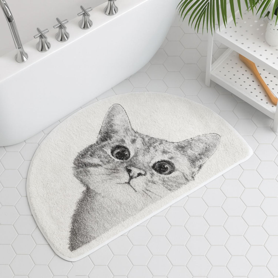 BowLift | Peeping Kitty Bath Mat