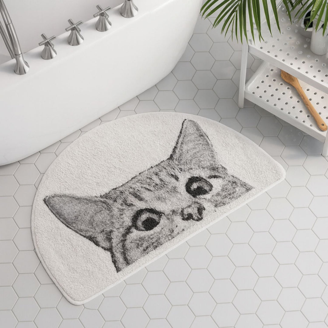 BowLift | Peeping Kitty Bath Mat