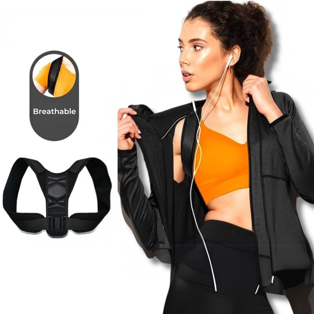 PerfectAlign Back Brace Posture Corrector Support - Adjustable | Ideal for Chronic Pain Recovery and Daily Comfort Bowlift