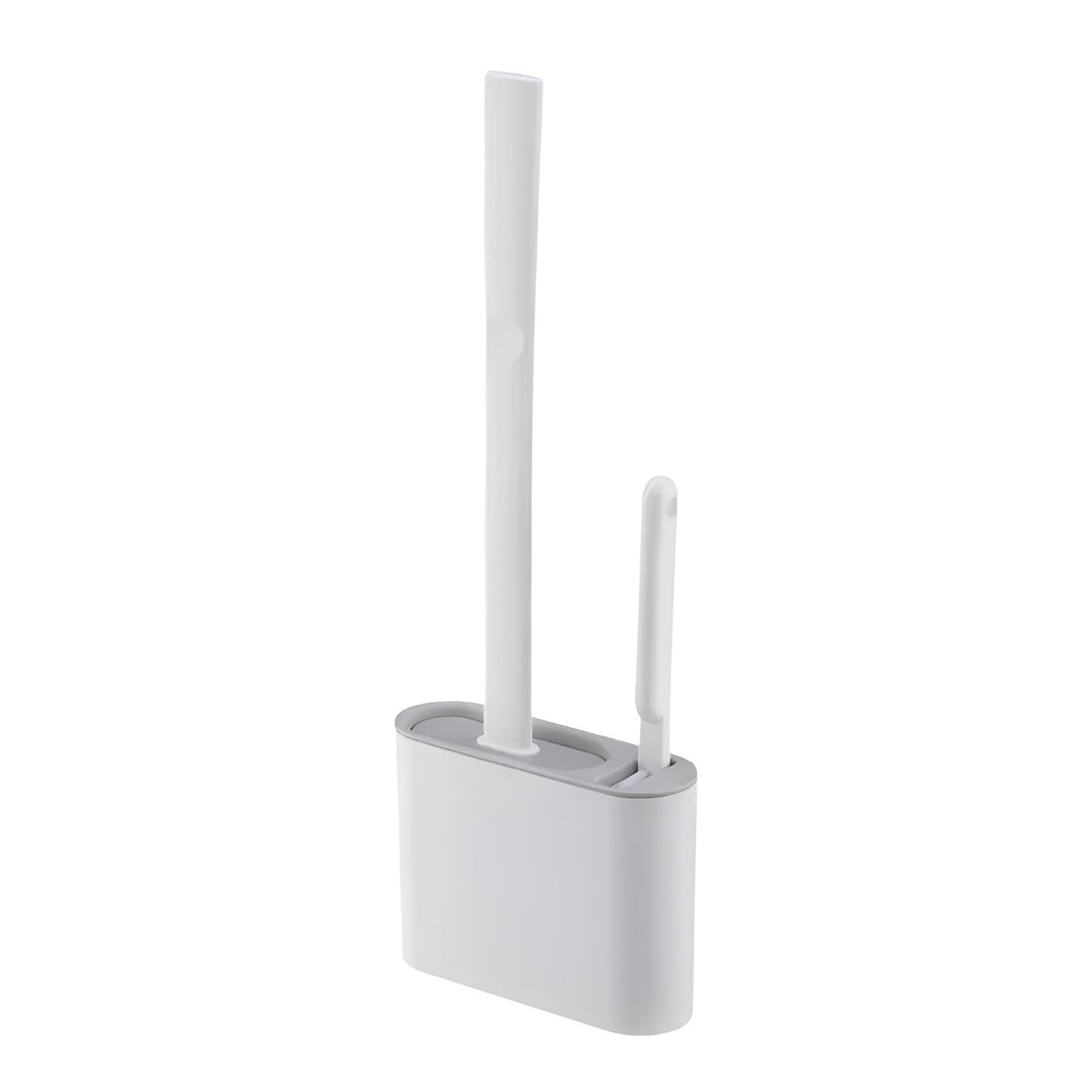 Silicone toilet brush with wall holder – Hygienic & DuraBowlifte | Perfect for bathroom & guest toilet | Bowlift