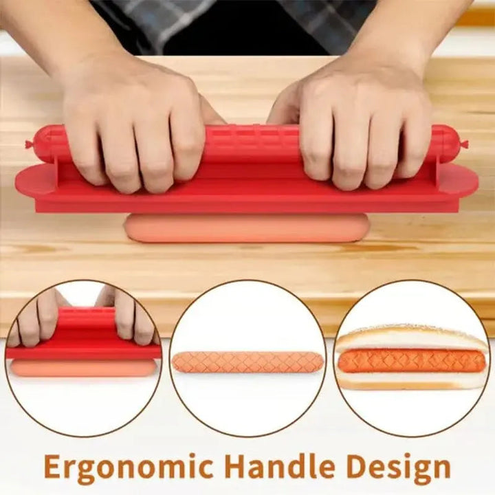 BowLift | Perfect Criss-Cross Hotdog Cutter – Juicy, evenly cooked sausages