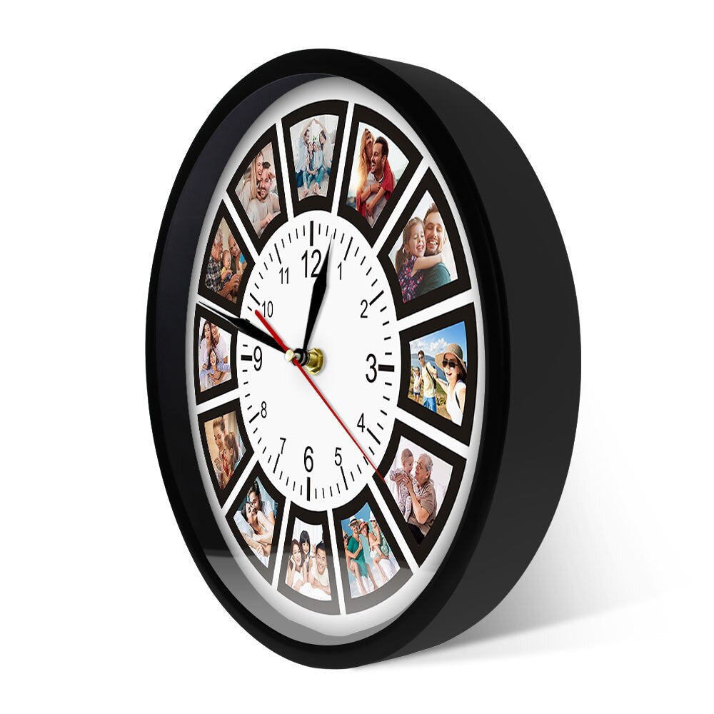 BowLift | Personalizable Wall Clock with Photos