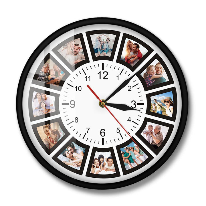 BowLift | Personalizable Wall Clock with Photos