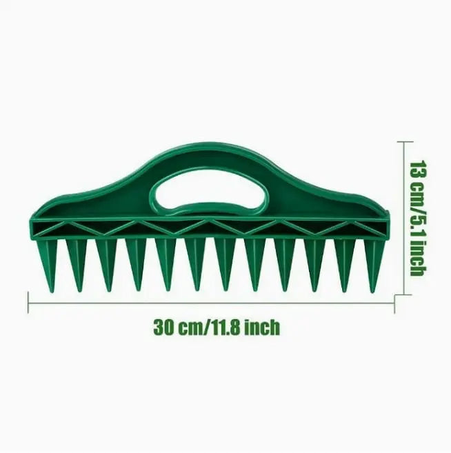 BowLift | Plant dibber with 12-hole template – Easy even seed sowing