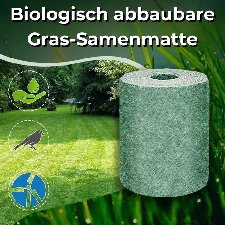 BowLift | Low-maintenance organic grass seed mat