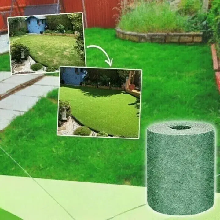 BowLift | Low-maintenance organic grass seed mat