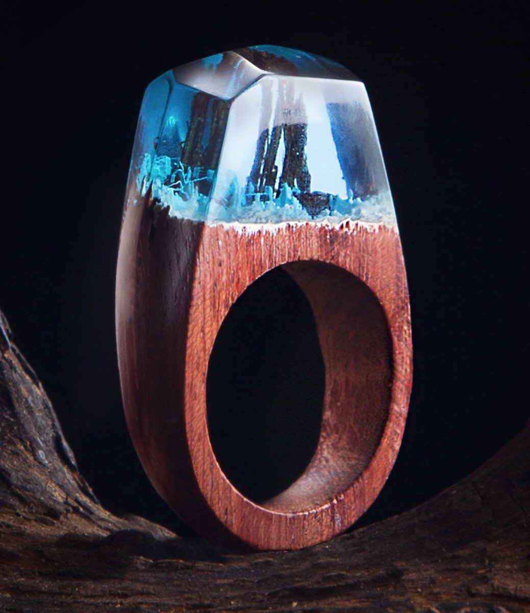 Siberia - Custom Wood Resin Rings | Bowlift