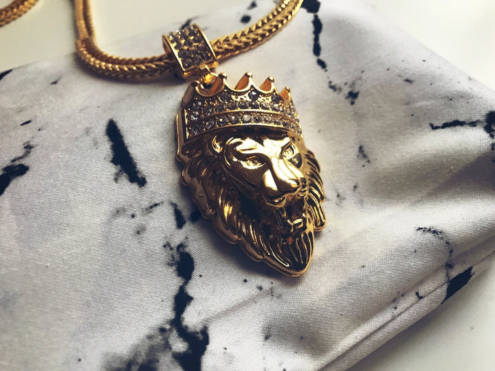 Alpha Lion - 18k Gold Plated Necklace | Bowlift