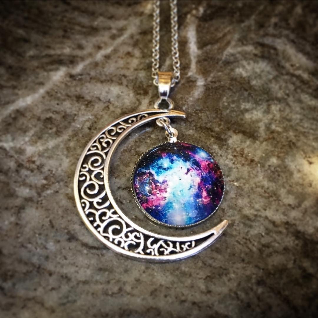 Crescent Galaxy Necklaces | Bowlift