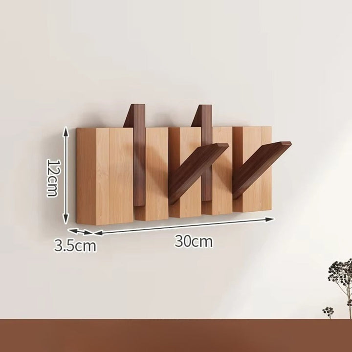 BowLift | Piano Foldable Wooden Flip Hook Wall Rack