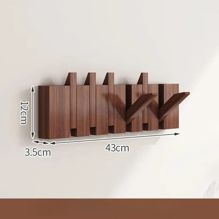 BowLift | Piano Foldable Wooden Flip Hook Wall Rack