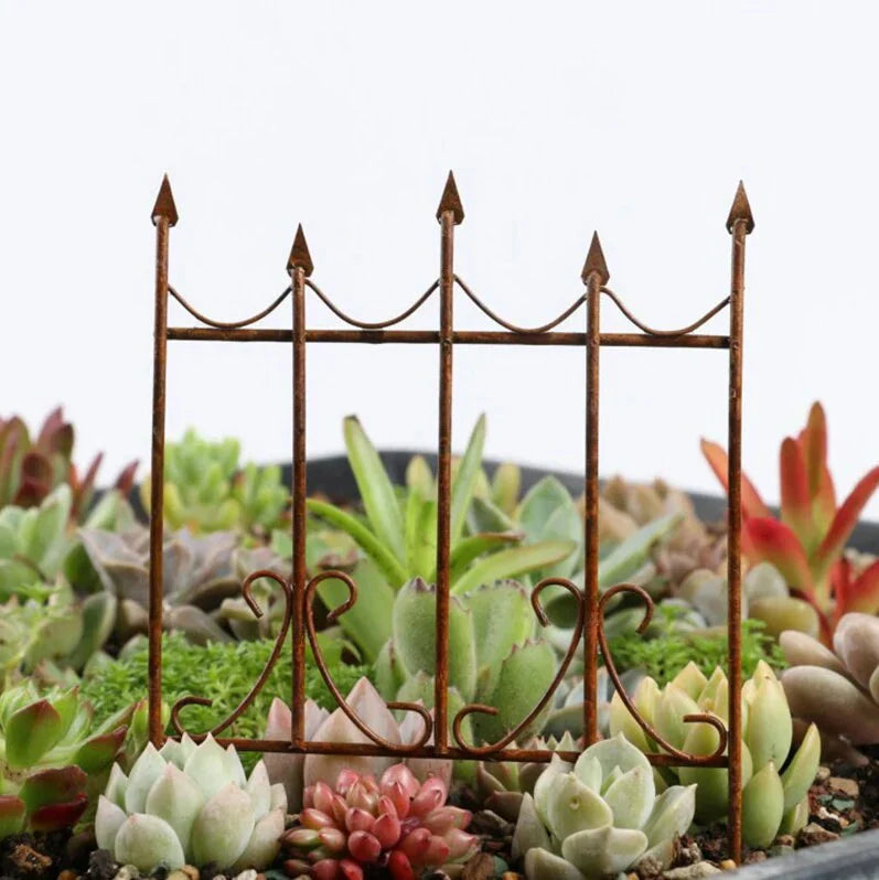 BowLift | Garden Ornaments Miniature Iron Fairy Set Decor