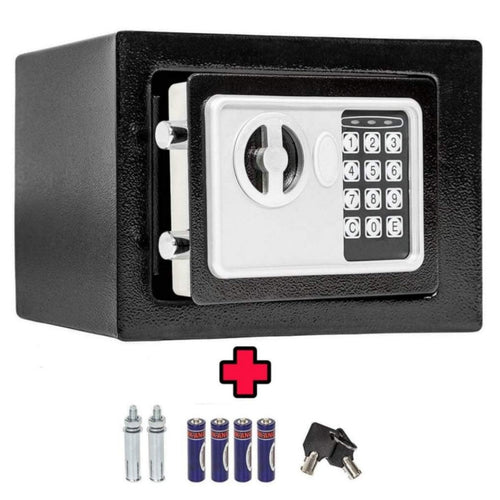 SafeLock Mini – Digital Safe with PIN and Key, 6 Liters | Bowlift