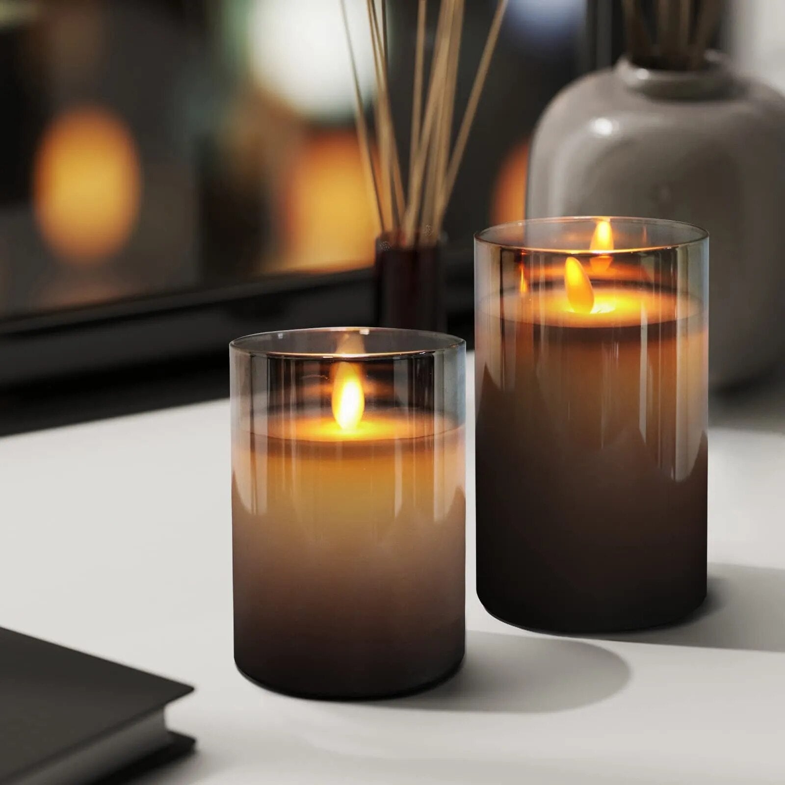 BowLift | AuraFlame - Flameless Candle Set