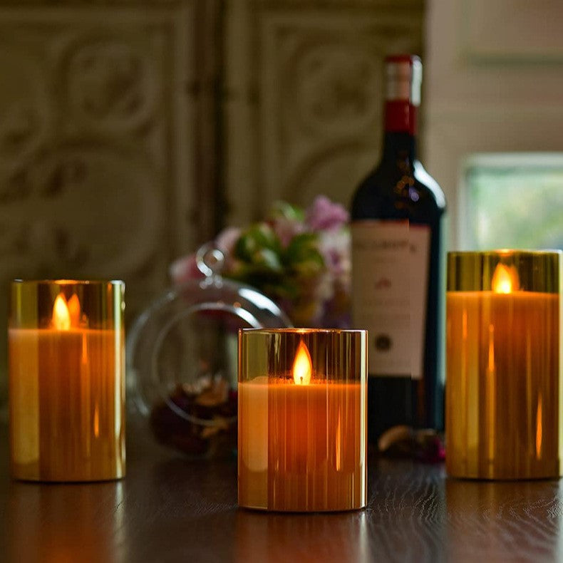 BowLift | AuraFlame - Flameless Candle Set