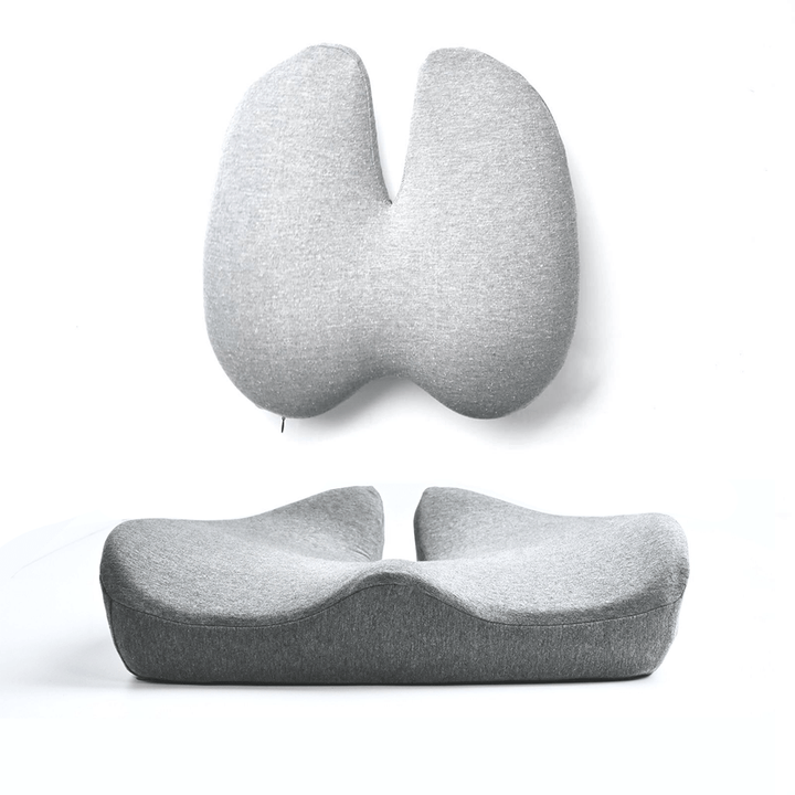 BowLift | Orthopedic Seat Cushion Set | Pain Relief for Tailbone & Lumbar Support for Office, Car & Home Use