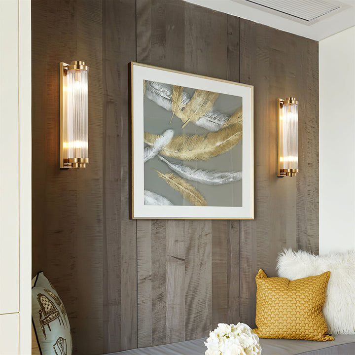 BowLift | Vintage Glass Wall Lamp with LED in Retro Style