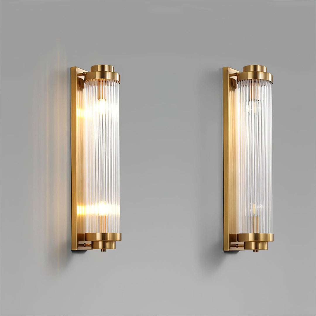 BowLift | Vintage Glass Wall Lamp with LED in Retro Style