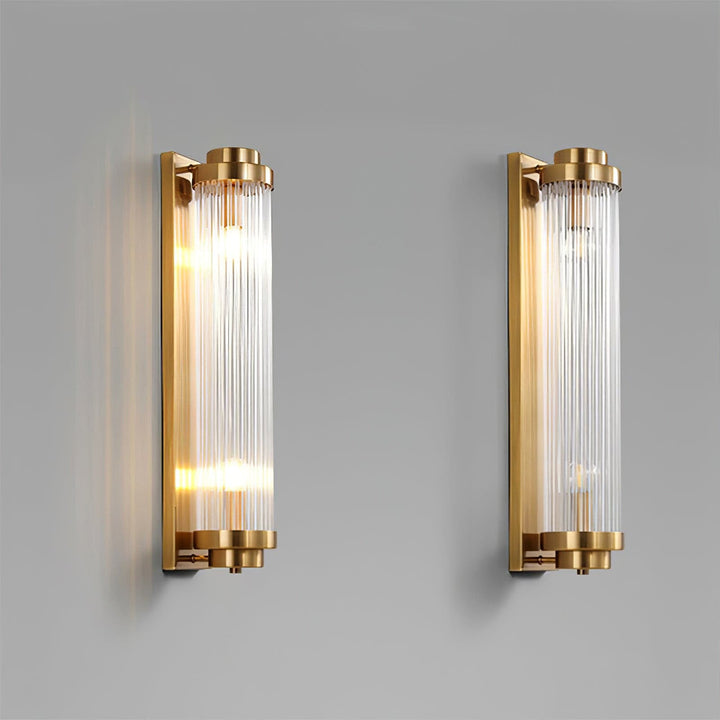 BowLift | Vintage Glass Wall Lamp with LED in Retro Style