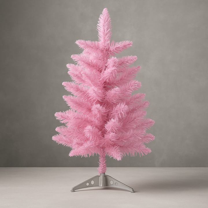 BowLift | Pink Christmas Tree Artificial Tabletop Decoration Holiday Display