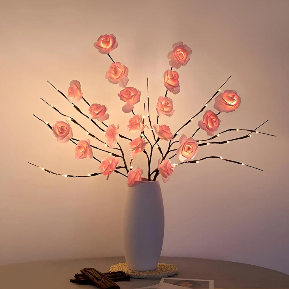 BowLift | LED Lighted Artificial Branch Table Lamp