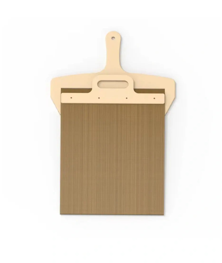 BowLift | Pizza shovel with rolling strap — Dough-friendly sliding tool for perfect pizzas